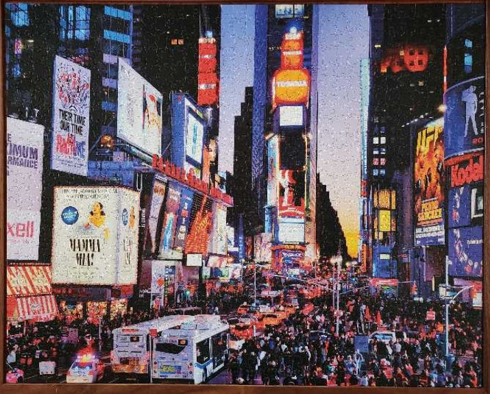 ZZ - Times Square (TRADED) - White Mountain Puzzles puzzle collectible [Barcode 724819255023] - Main Image 3