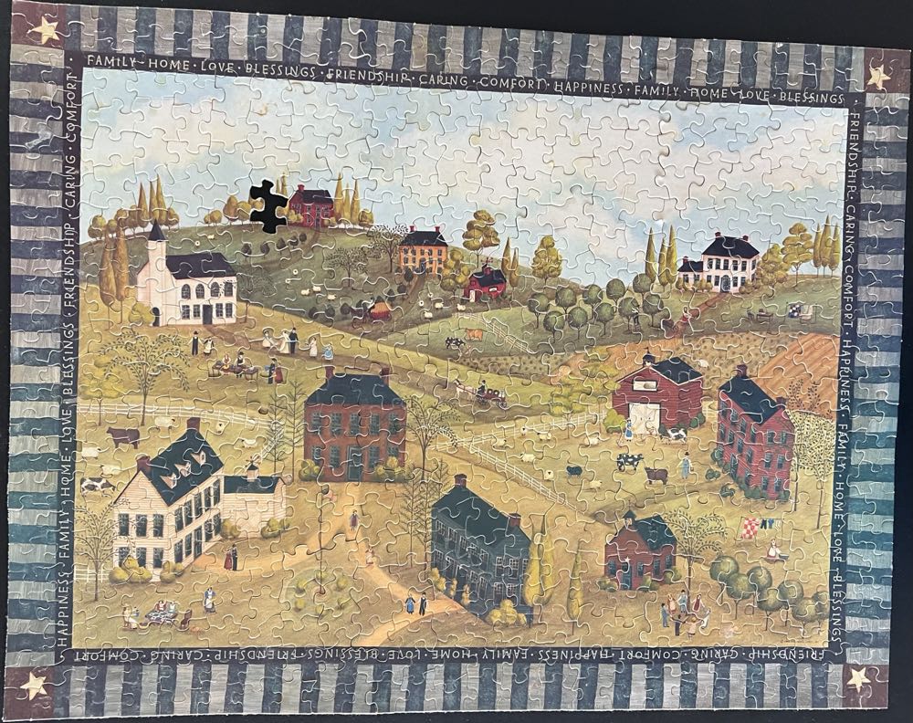 Happy Homes - Springbok puzzle collectible - Main Image 2