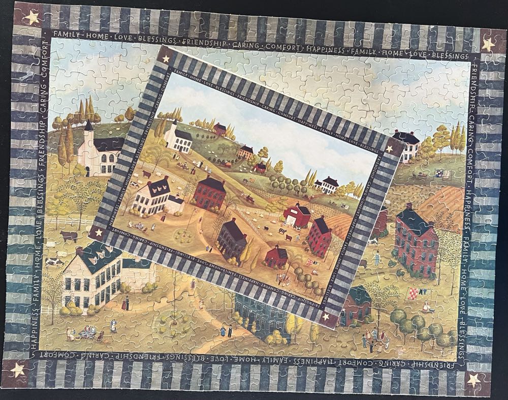 Happy Homes - Springbok puzzle collectible - Main Image 4