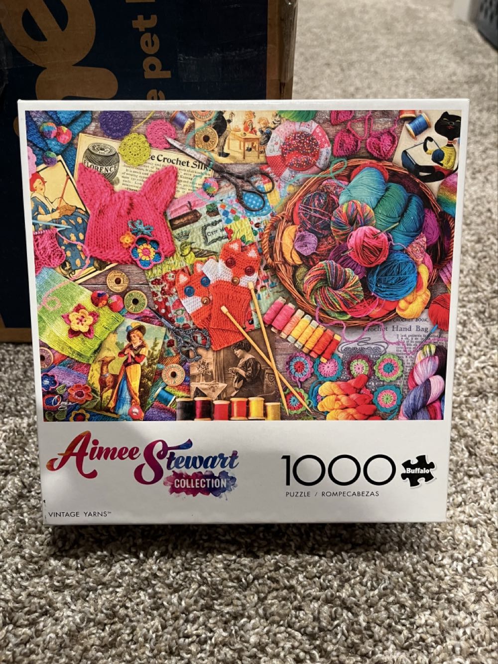 Vintage Yarns - Buffalo puzzle collectible [Barcode 079346127177] - Main Image 2