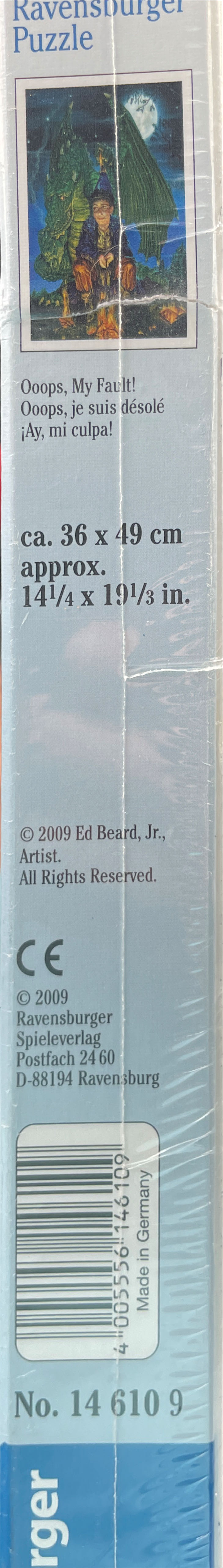 Ooops, My Fault! - Ravensburger puzzle collectible [Barcode 4005556146109] - Main Image 2