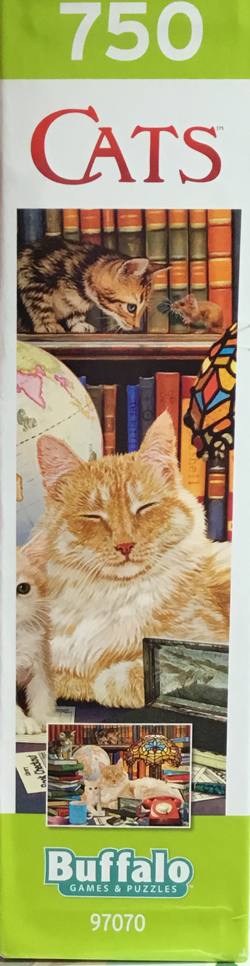 CATS - Academic Cats - Buffalo puzzle collectible [Barcode 079346172894] - Main Image 3