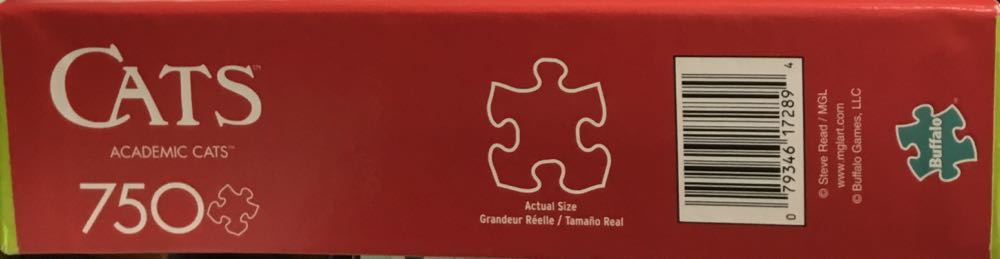 CATS - Academic Cats - Buffalo puzzle collectible [Barcode 079346172894] - Main Image 4