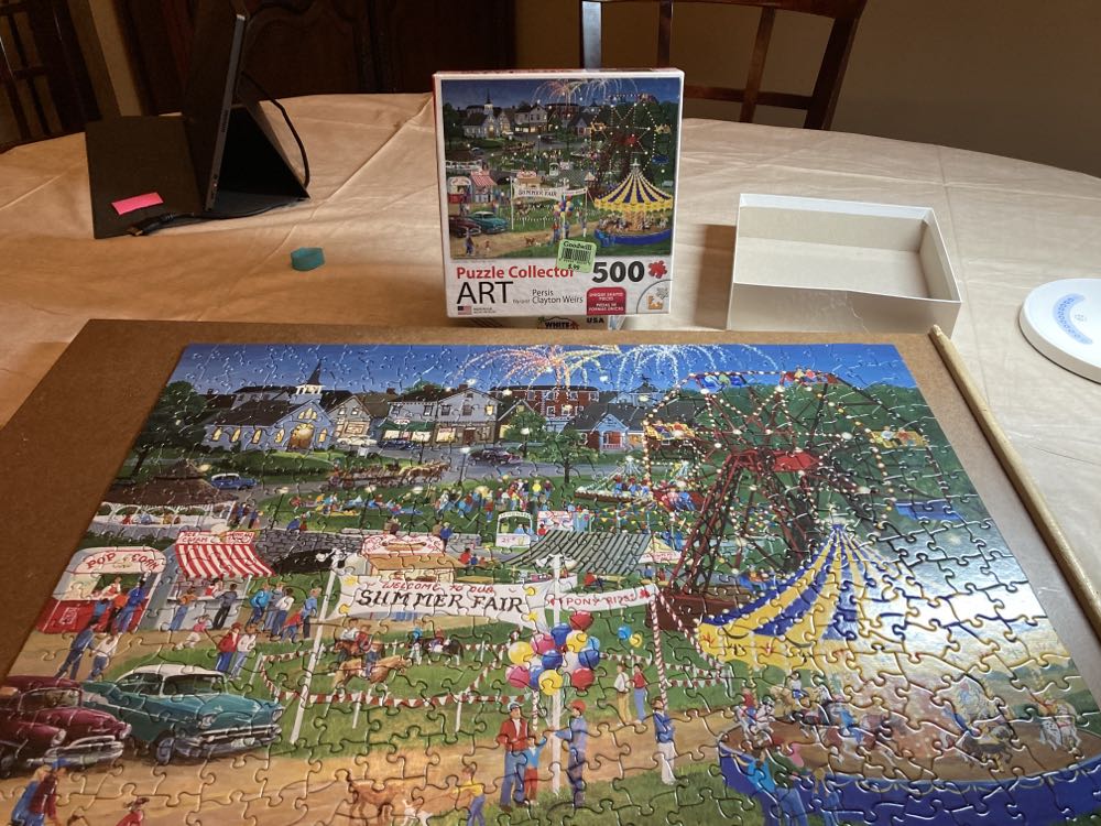 Country Fair - Cra-Z-Art (Puzzle Collector) puzzle collectible [Barcode 4895145432139] - Main Image 2