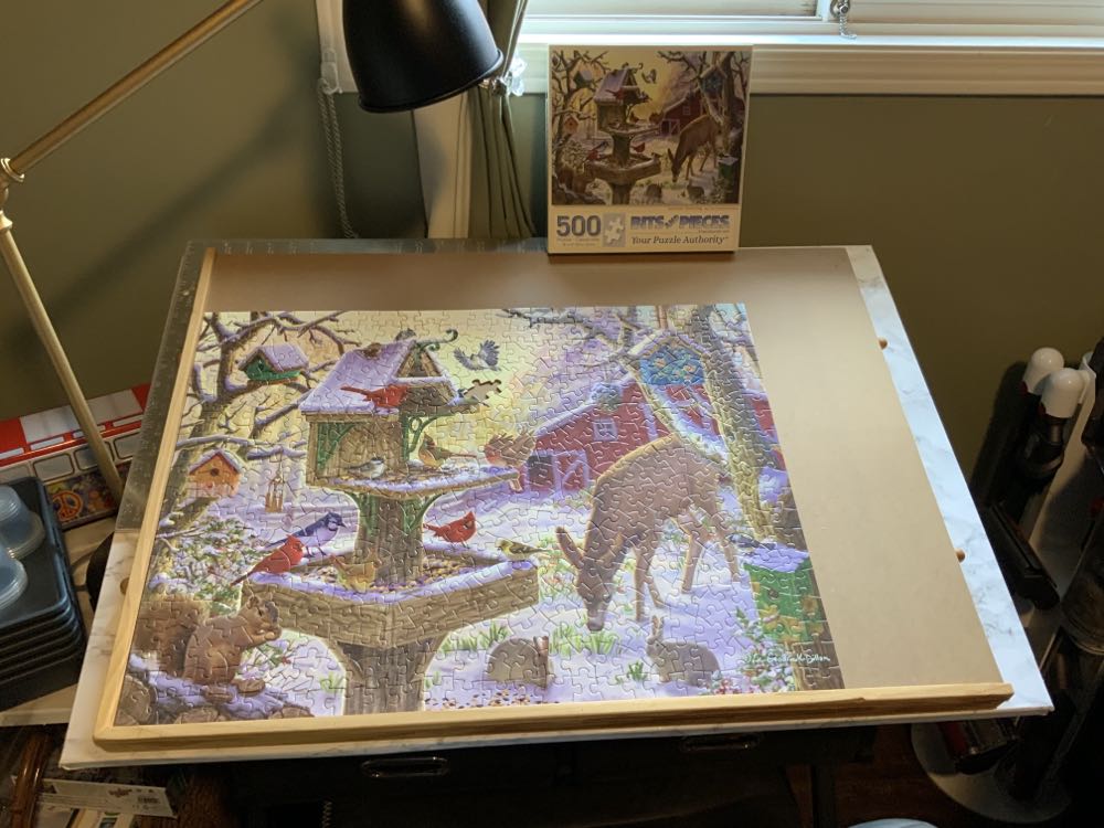 Sunrise Feasting - Bits & Pieces puzzle collectible [Barcode 192949010445] - Main Image 2