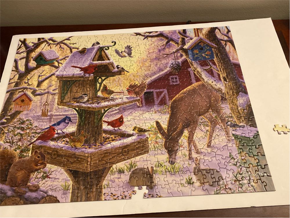Sunrise Feasting - Bits & Pieces puzzle collectible [Barcode 192949010445] - Main Image 3