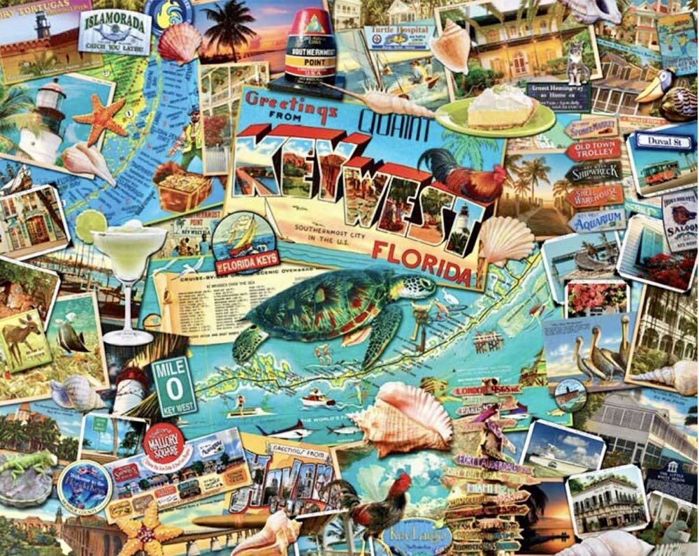 Key West - Hart Puzzles puzzle collectible [Barcode 704846705531] - Main Image 2