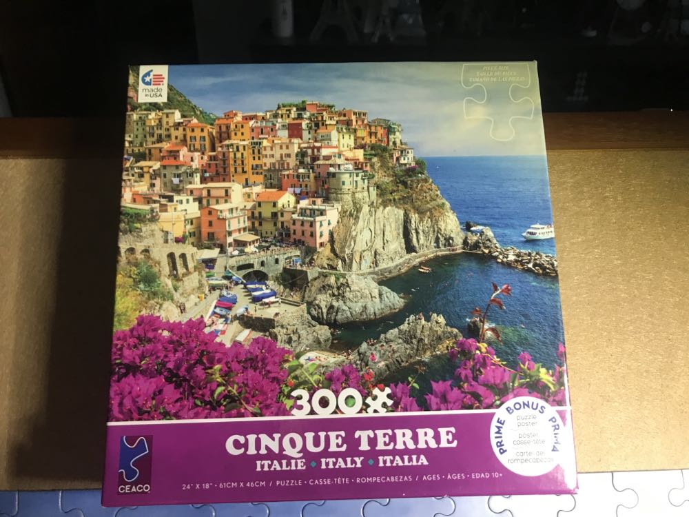 Cinque Terre, Italy - Ceaco puzzle collectible [Barcode 021081221979] - Main Image 3