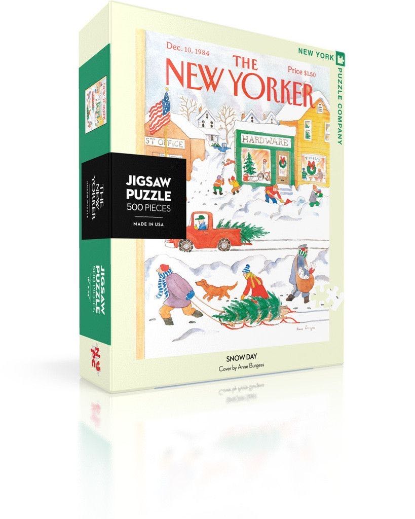 Snow Day - New York Puzzle Company puzzle collectible [Barcode 851996002284] - Main Image 2