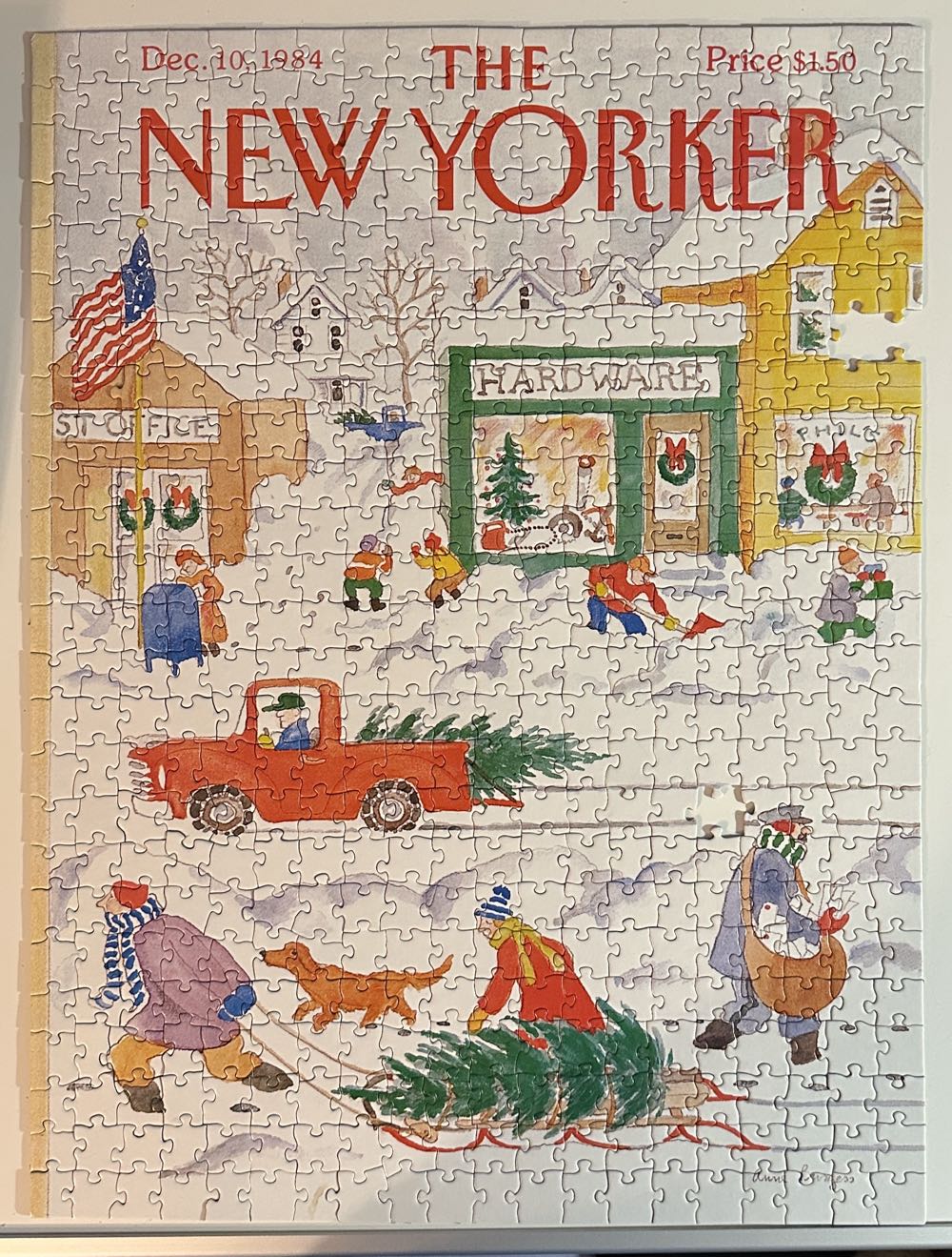 Snow Day - New York Puzzle Company puzzle collectible [Barcode 851996002284] - Main Image 3