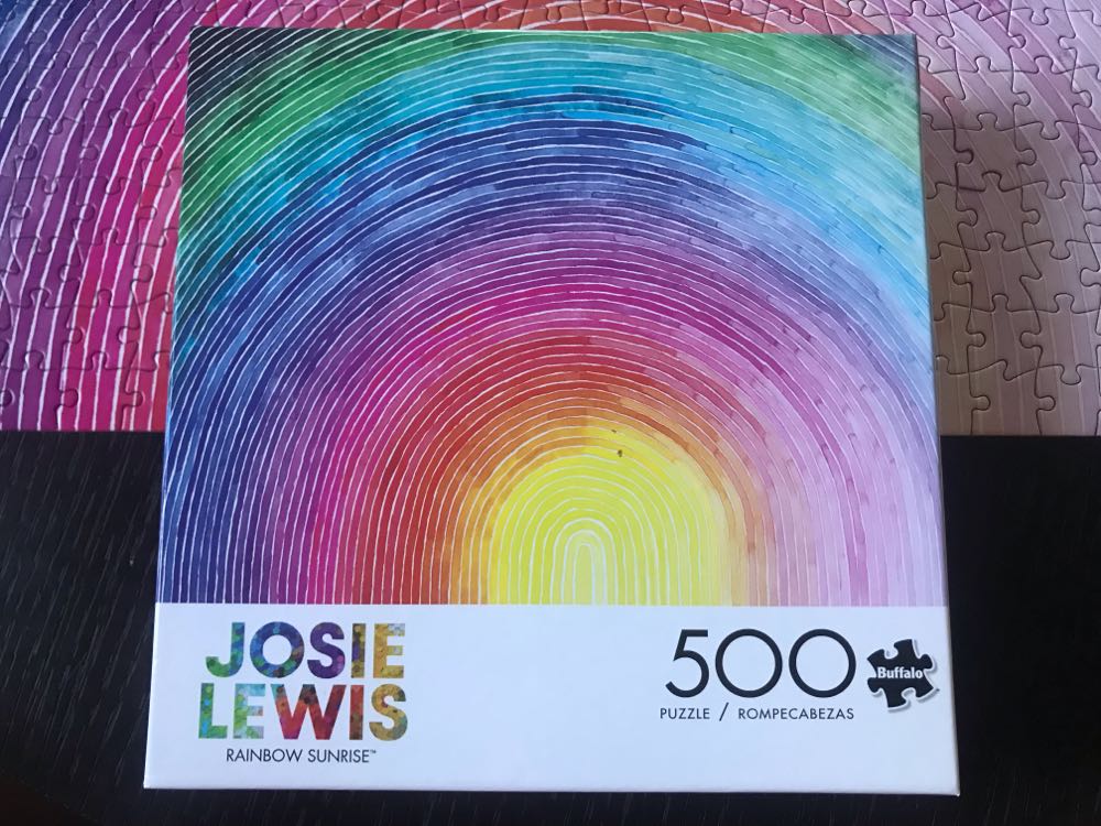 Josie Lewis : Rainbow Sunrise - Buffalo puzzle collectible [Barcode 079346031290] - Main Image 4