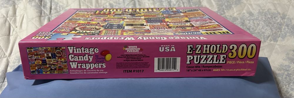 Vintage Candy Wrappers - White Mountain puzzle collectible [Barcode 724819256112] - Main Image 3