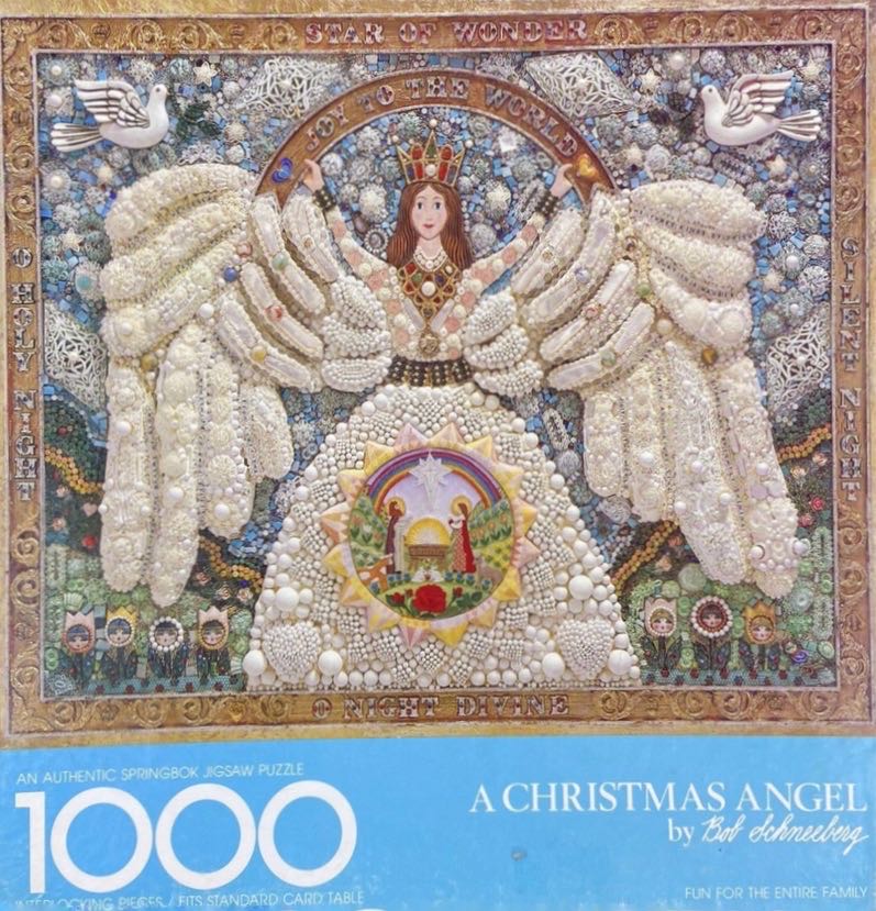 A Christmas Angel - Springbok puzzle collectible [Barcode 06266738] - Main Image 2