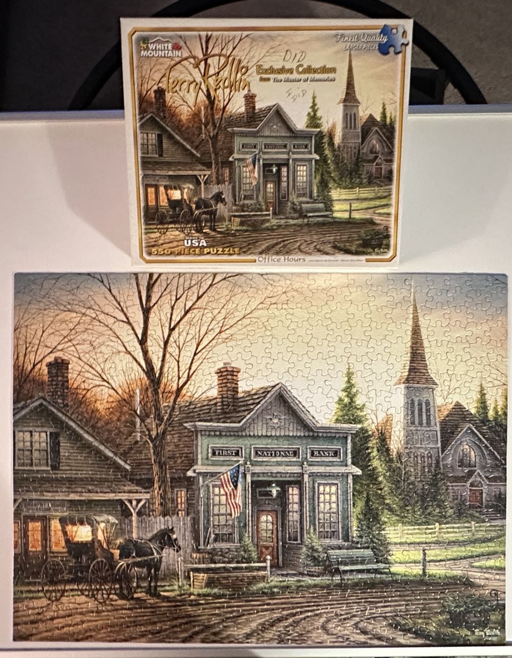 Office Hours - White Mountain puzzle collectible [Barcode 724819259038] - Main Image 2