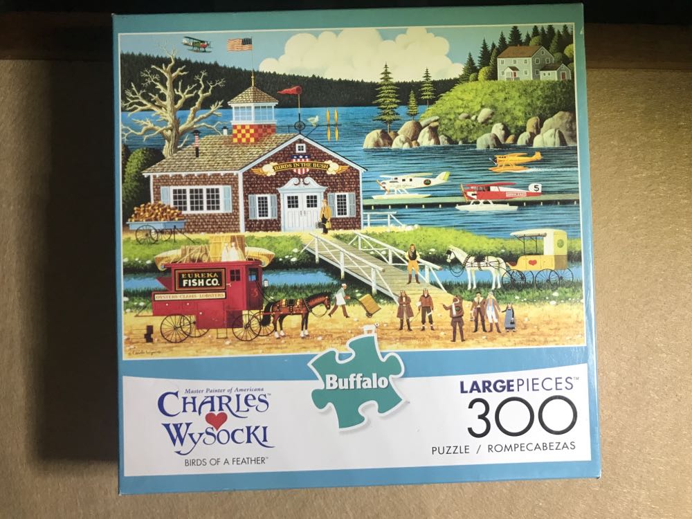 Charles Wysocki- Birds Of A Feather - Buffalo puzzle collectible [Barcode 079346026494] - Main Image 3
