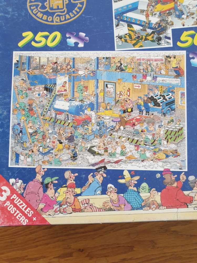 80102 (c) Sportday - Jumbo puzzle collectible [Barcode 8710126801024] - Main Image 2