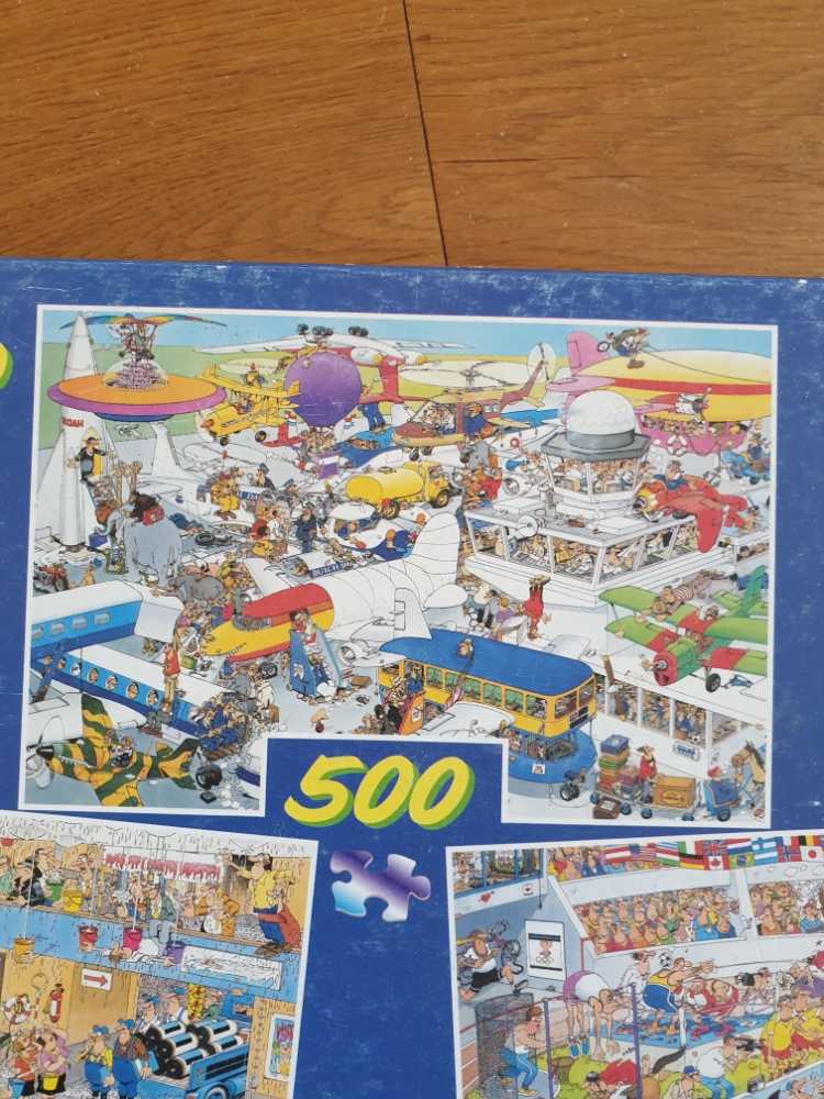 80102 (c) Sportday - Jumbo puzzle collectible [Barcode 8710126801024] - Main Image 3