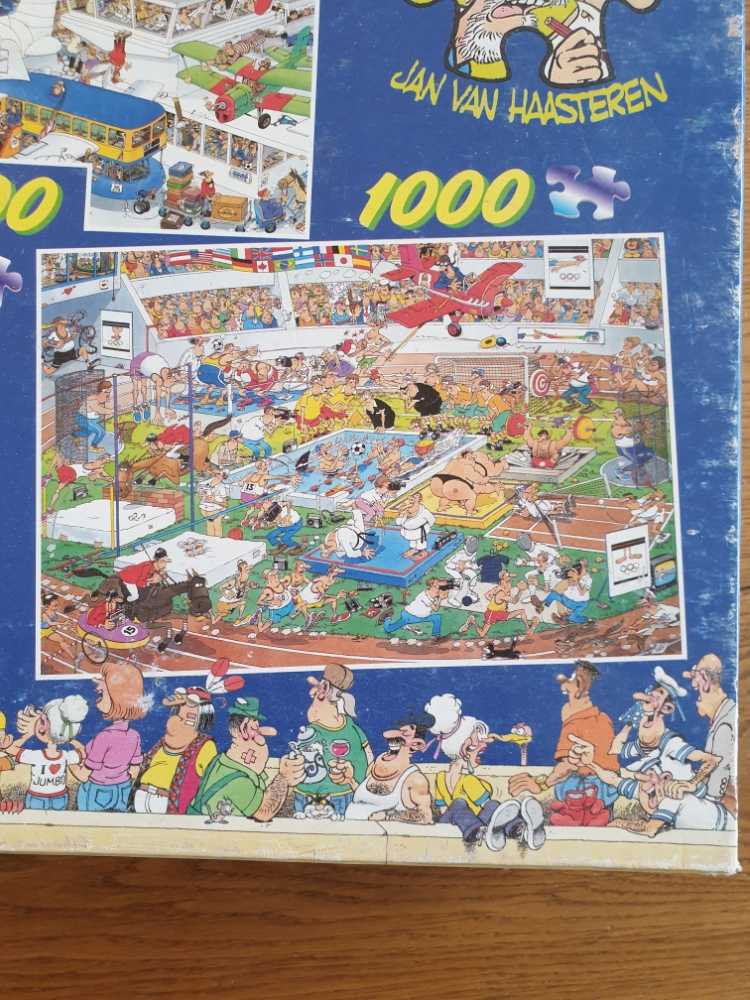 3x Busy Airport/The Big Leak/Sports Day 80102 - Jumbo puzzle collectible [Barcode 8710126801024] - Main Image 4