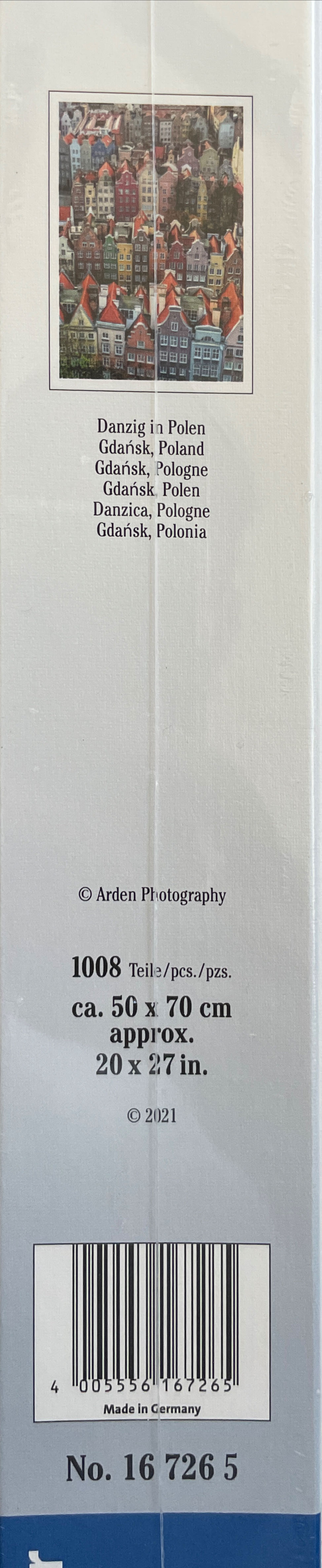 Gdańsk, Poland NEW (1) - Ravensburger puzzle collectible [Barcode 4005556167265] - Main Image 2