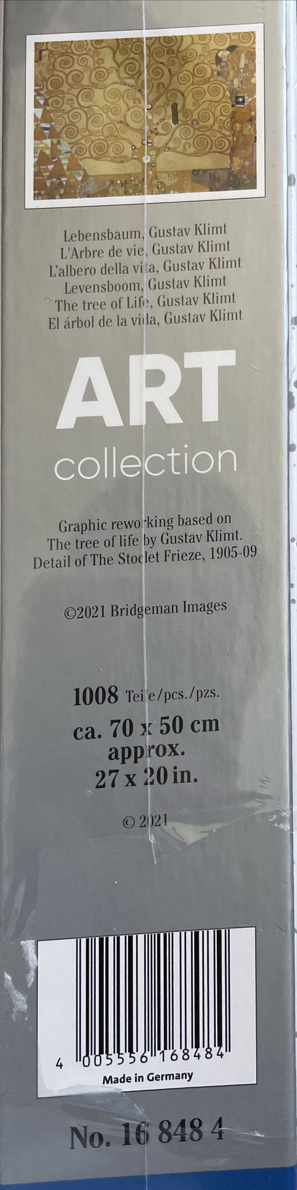 The Tree Of Life, Gustav Klimt - Ravensburger puzzle collectible [Barcode 4005556168484] - Main Image 2