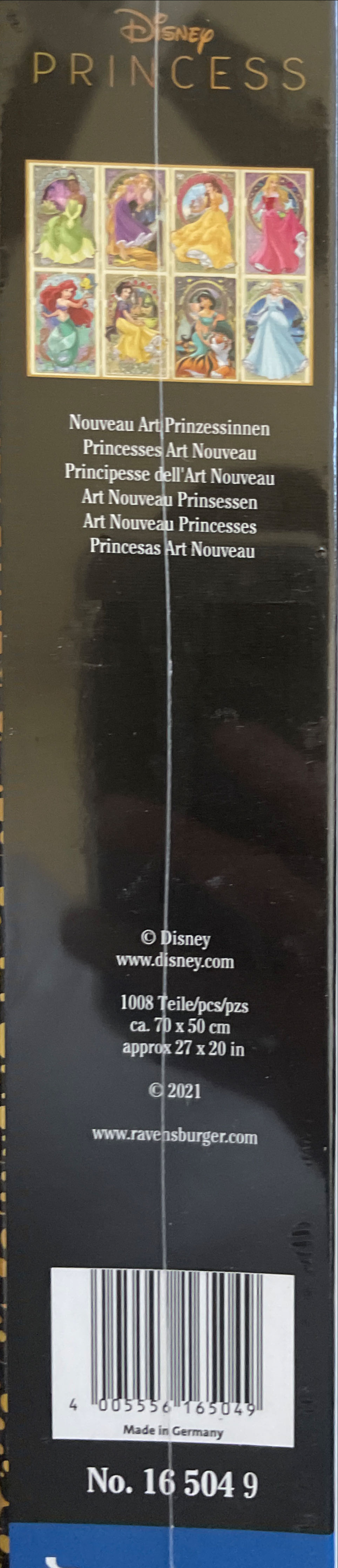 Disney Princesses - Ravensburger puzzle collectible [Barcode 4005556165049] - Main Image 2