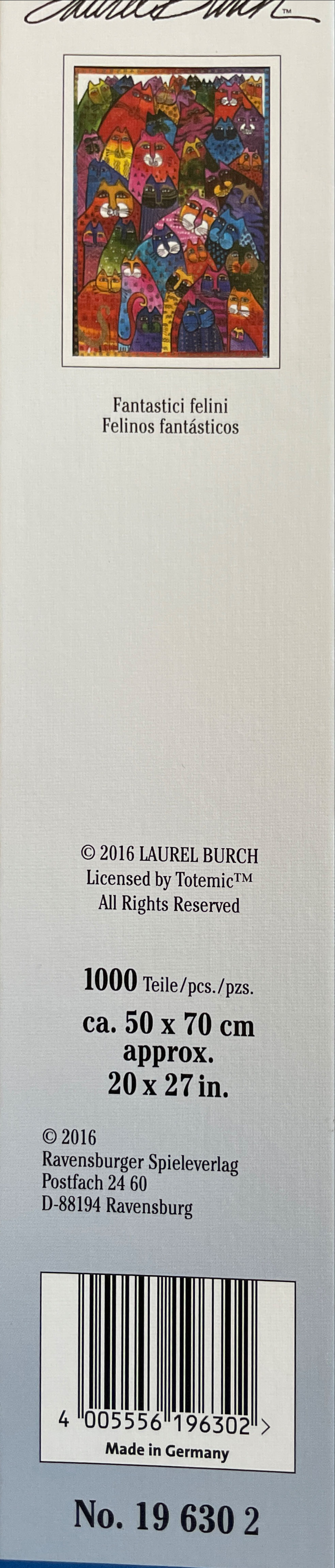 Fantastici Felini - Ravensburger puzzle collectible [Barcode 4005556196302] - Main Image 2