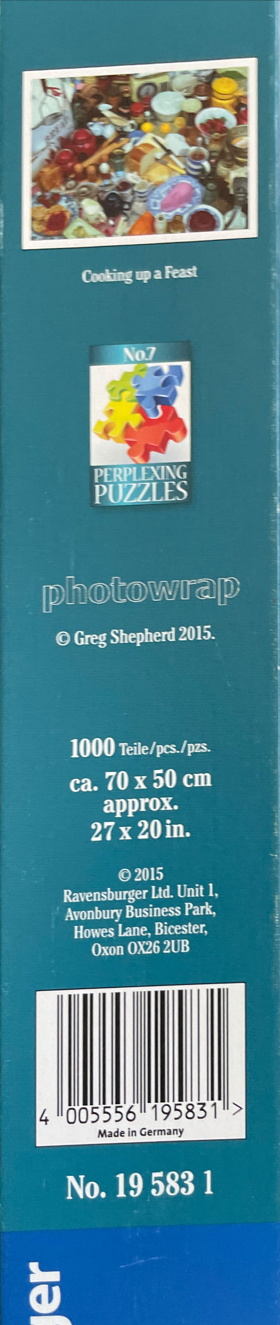 Cooking Up A Feast (1) Keep - Ravensburger puzzle collectible [Barcode 4005556195831] - Main Image 2