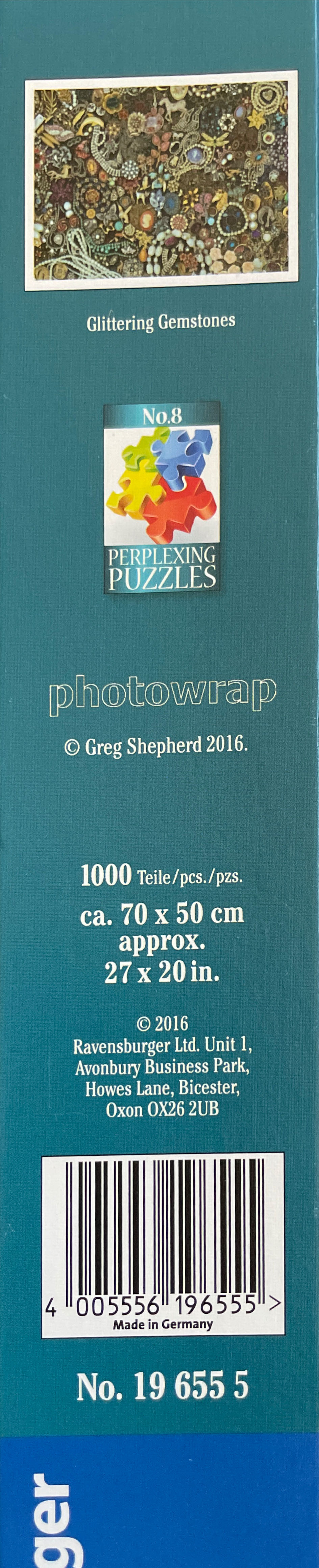 Glittering Gemstones (SOLD) - Ravensburger puzzle collectible [Barcode 4005556196555] - Main Image 2