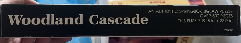 Woodland Cascade - Springbok puzzle collectible - Main Image 2