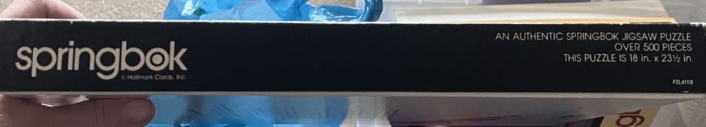 Woodland Cascade - Springbok puzzle collectible - Main Image 3