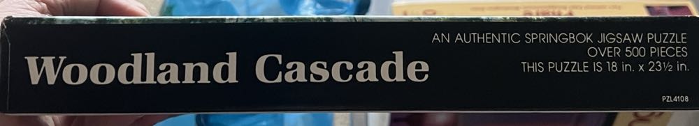 Woodland Cascade - Springbok puzzle collectible - Main Image 4