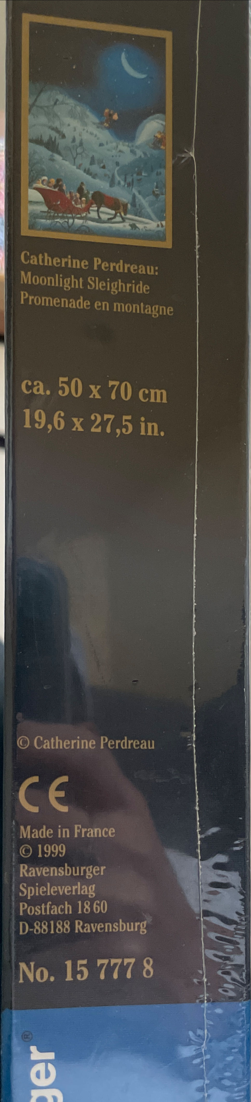 Moonlight Sleighride - Ravensburger puzzle collectible [Barcode 4005556157778] - Main Image 2