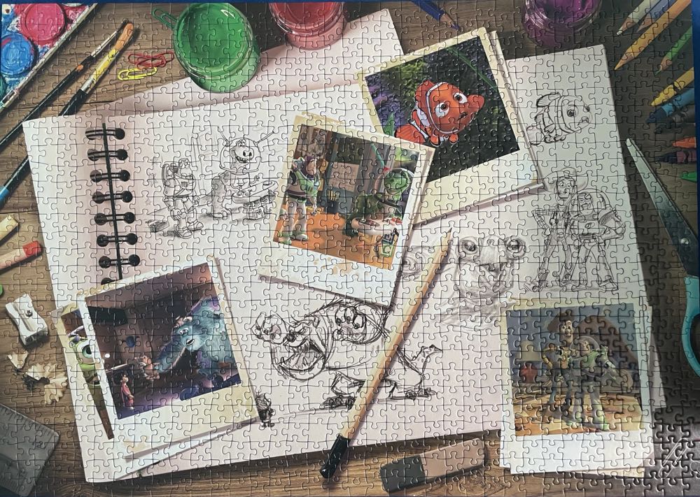 Ravensburger. Sketches (Black and White Version) - Ravensburger puzzle collectible [Barcode 4005556196036] - Main Image 2