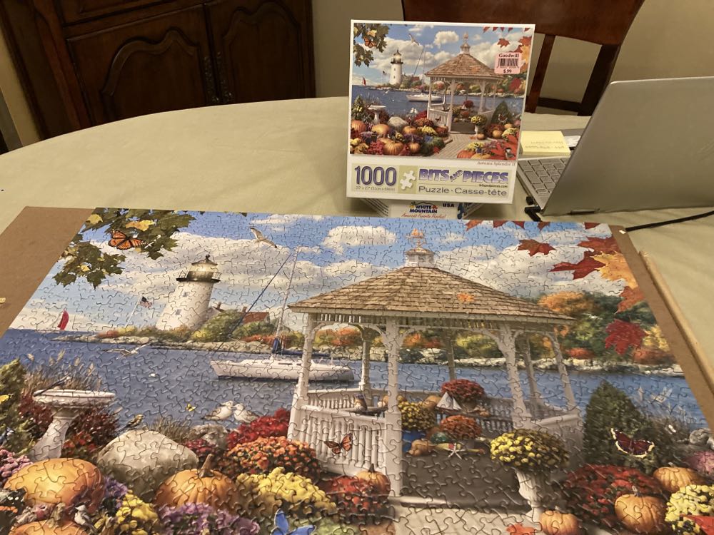 Autumn Splendor II - Bits And Pieces puzzle collectible [Barcode 192949035134] - Main Image 2