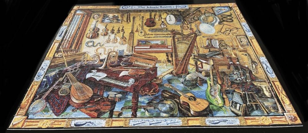 The Music Room - White Mountain 🇺🇸 puzzle collectible [Barcode 724819247912] - Main Image 2