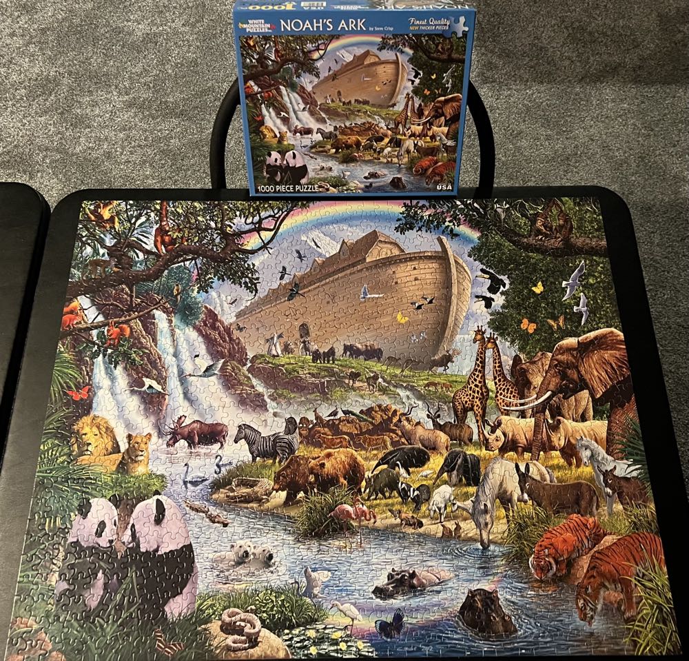 Noah’s Ark - White Mountain Puzzles puzzle collectible [Barcode 724819255337] - Main Image 3