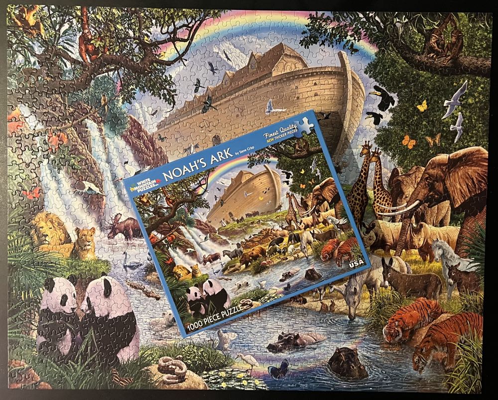 Noah’s Ark - White Mountain Puzzles puzzle collectible [Barcode 724819255337] - Main Image 4