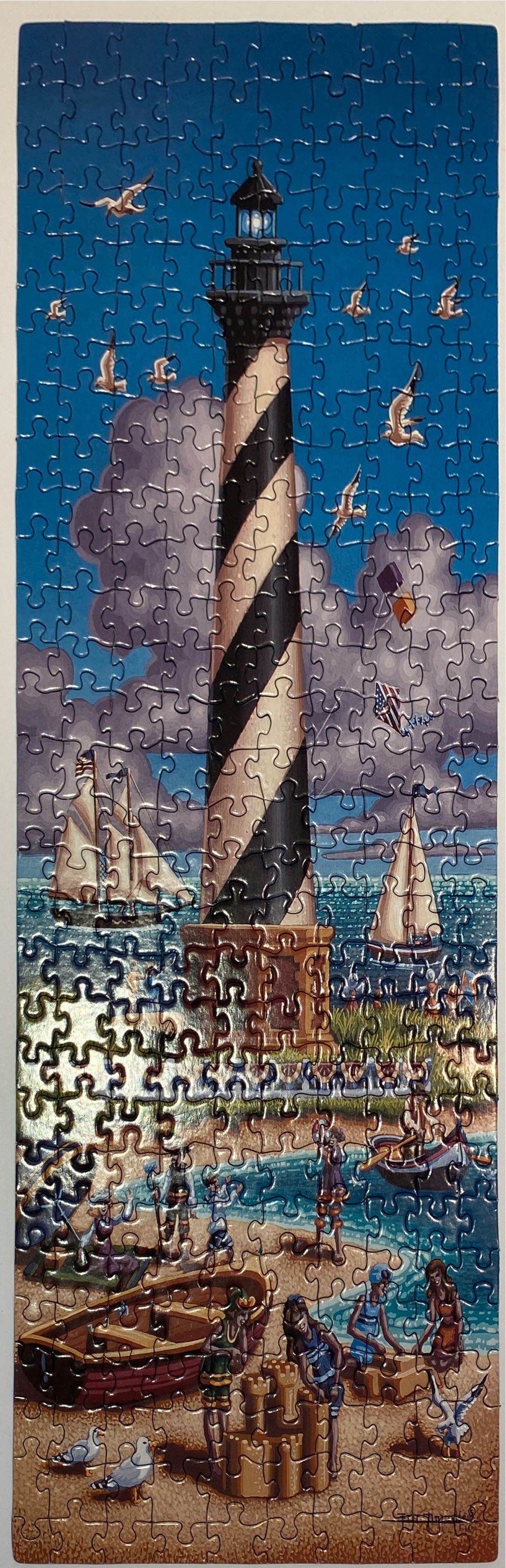 Cape Hatteras - Dowdle Folk Art puzzle collectible - Main Image 2