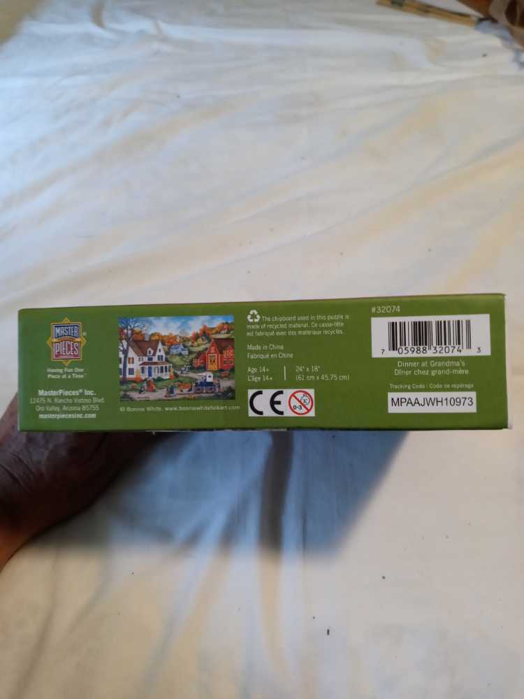Dinner At Grandma’s - KEEP - Masterpieces, Inc. puzzle collectible [Barcode 705988320743] - Main Image 3