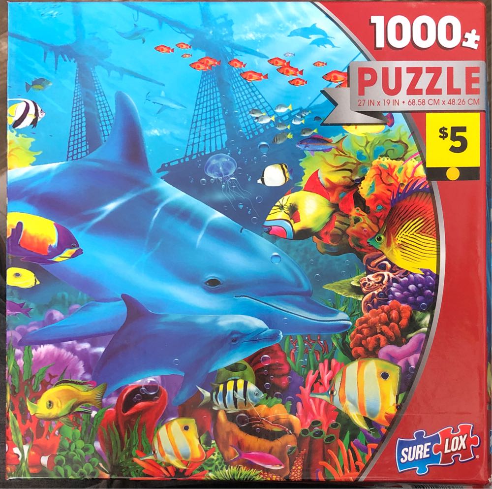 Dolphin Shipwreck - Old East Main puzzle collectible [Barcode 686141883377] - Main Image 1