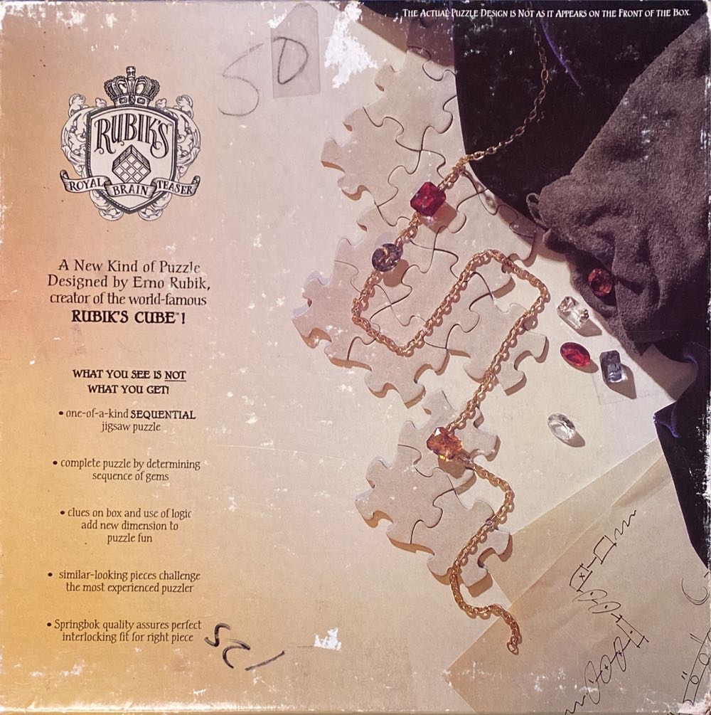 Rubiks Royal Brain Teaser - Springbok puzzle collectible - Main Image 3