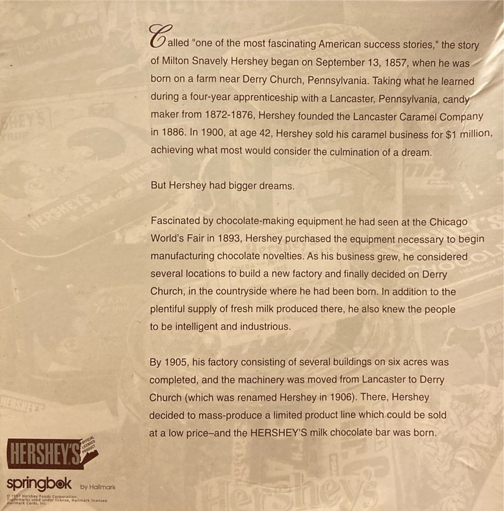 Hershey’s - Springbok 🦌 puzzle collectible - Main Image 2