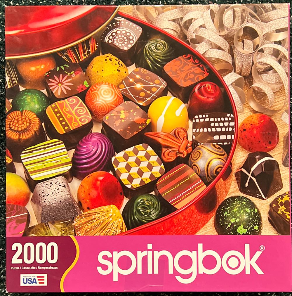 Tin Of Treats - Springbok puzzle collectible [Barcode 091683204984] - Main Image 2