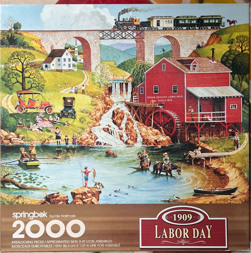 1909 Labor Day - Springbok puzzle collectible - Main Image 2