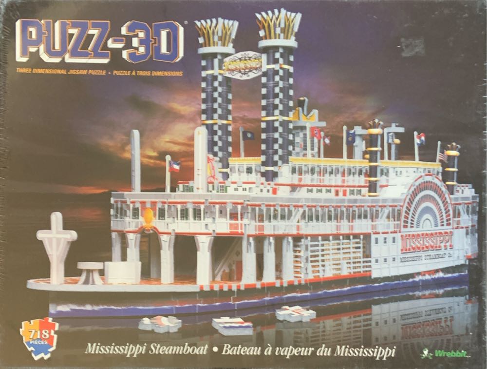 Mississippi Steamboat - Wrebbit puzzle collectible [Barcode 772666009085] - Main Image 2