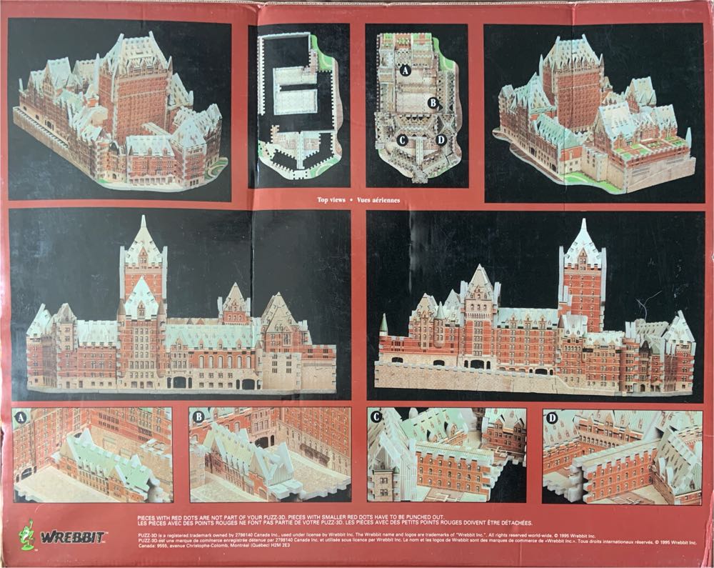Château Frontenac - Wrebbit puzzle collectible [Barcode 772666009047] - Main Image 2