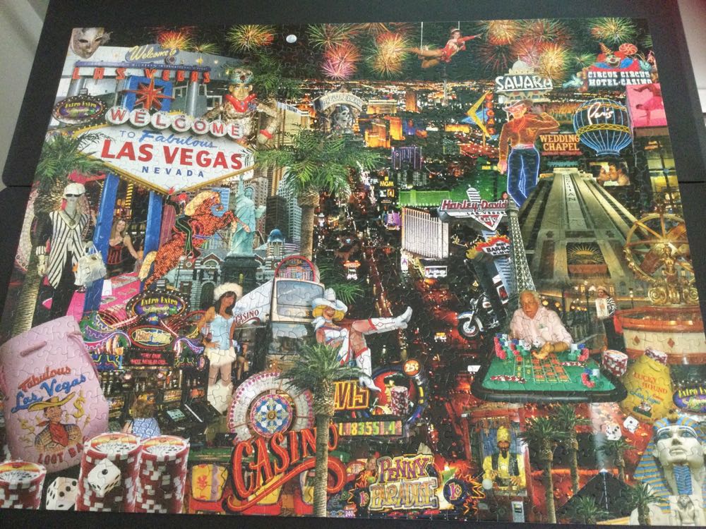 Viva Las Vegas**- 307, 1/16/23-TRADED - White Mountain puzzle collectible [Barcode 724819252282] - Main Image 2