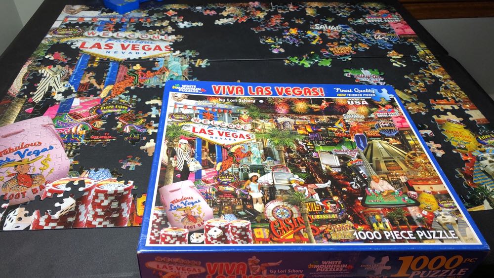 Viva Las Vegas**- 307, 1/16/23-TRADED - White Mountain puzzle collectible [Barcode 724819252282] - Main Image 3