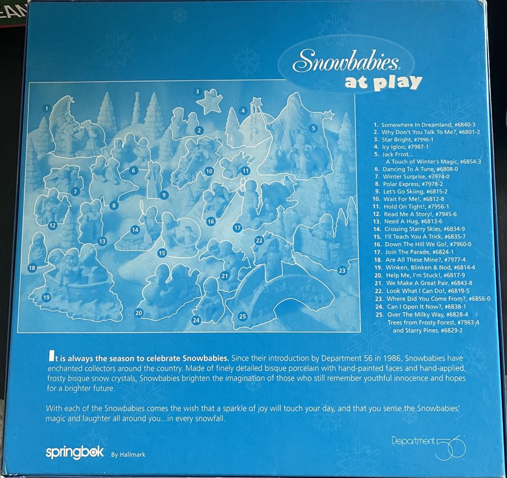 Snowbabies At Play - Springbok puzzle collectible - Main Image 2