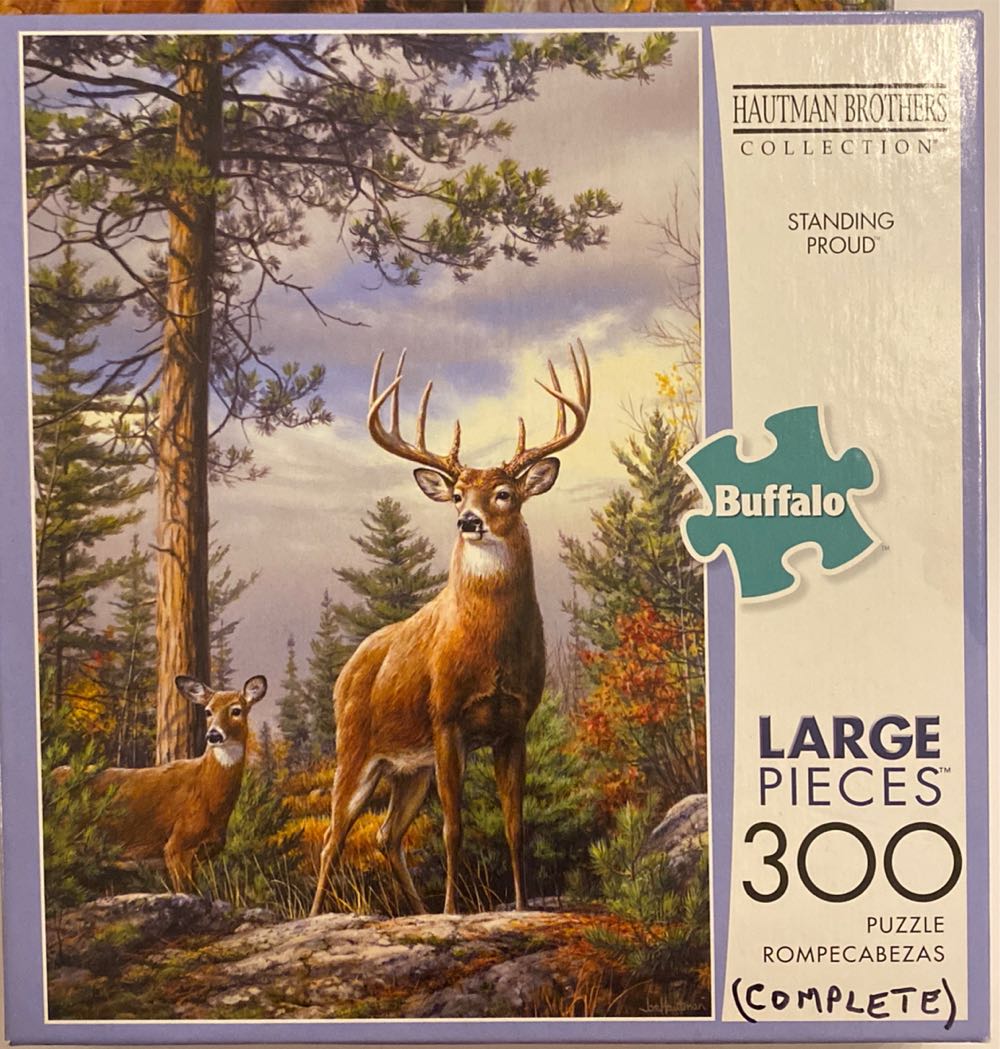 SOLD-Standing Proud - Buffalo puzzle collectible [Barcode 079346024971] - Main Image 3